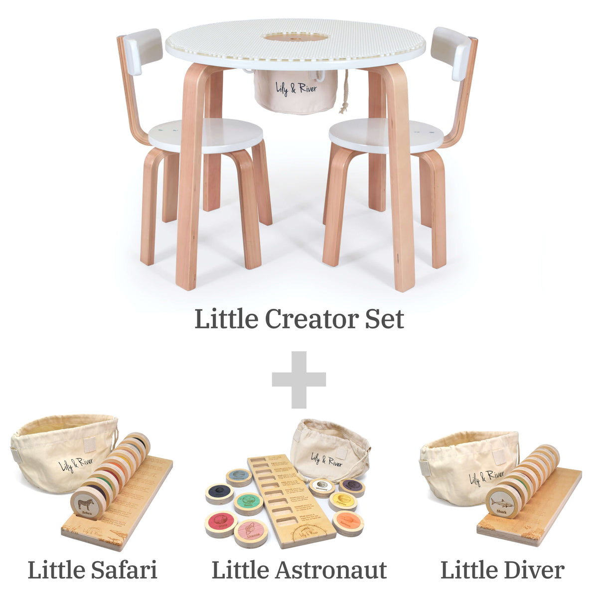 Lily And River Little World Diver Learning Game for Toddler